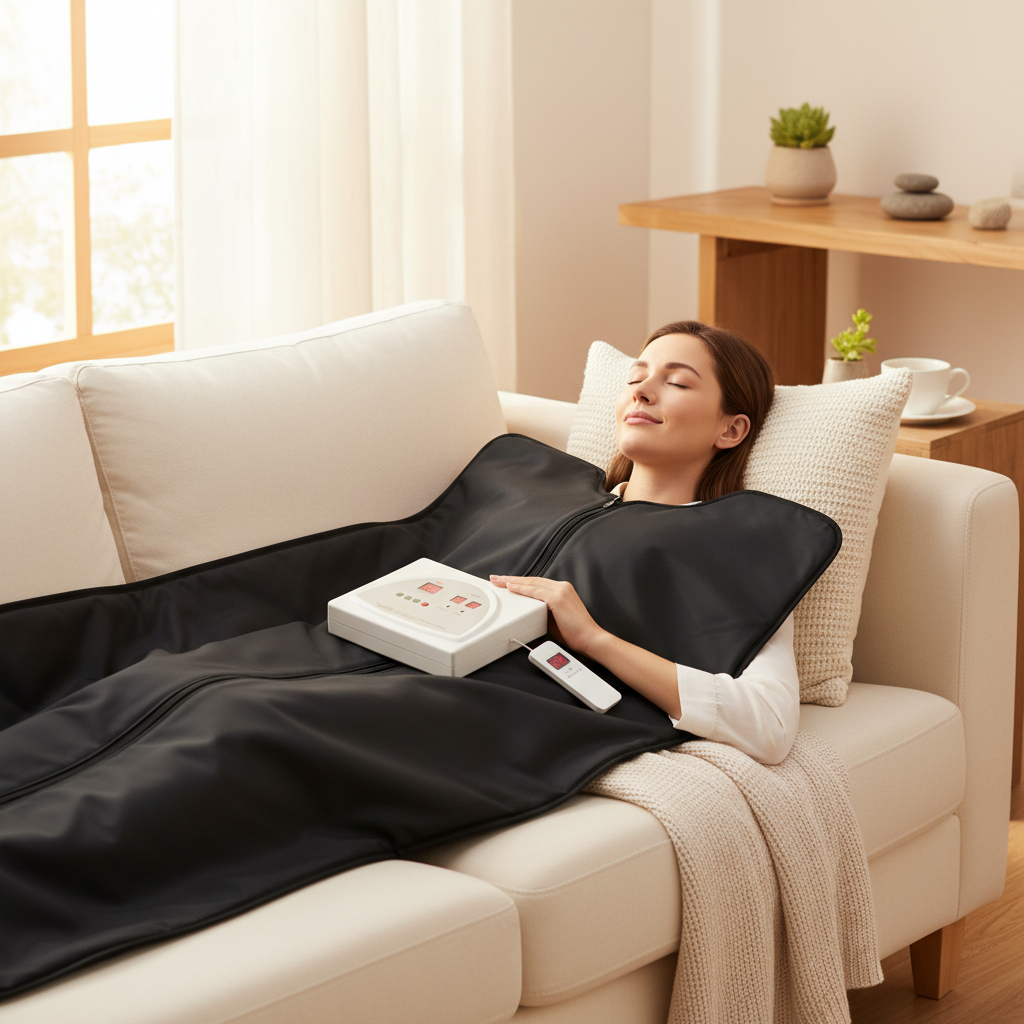 GADS-INFRARED-SAUNA-BLANK in use